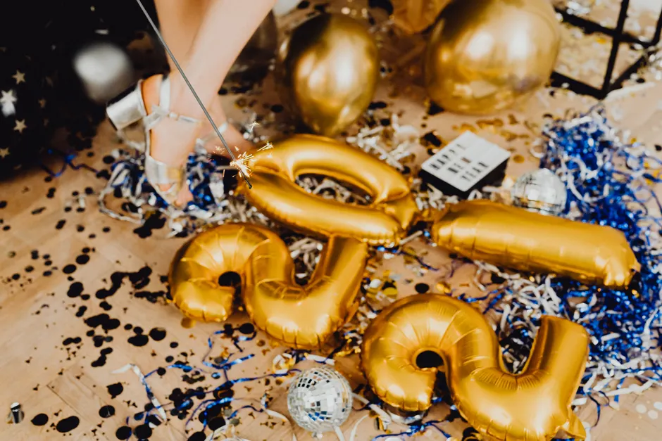 Detail Silvester Countdown Uhr Mitternacht Moment Number 5