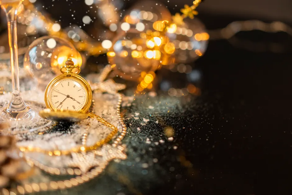 Detail Silvester Countdown Uhr Mitternacht Moment Number 7