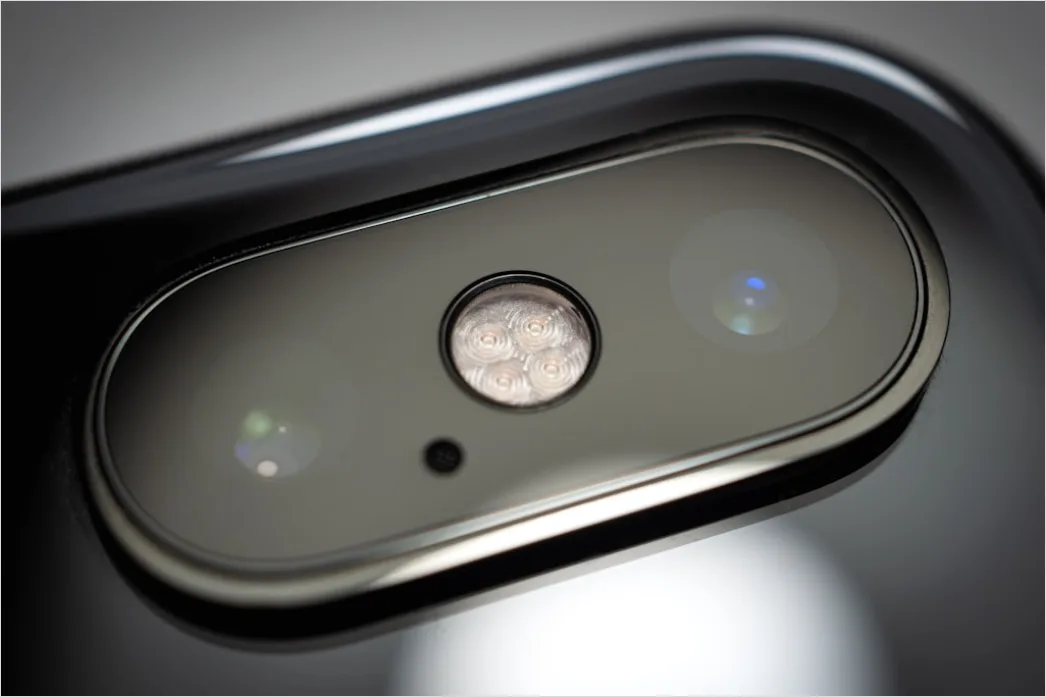 Smartphone Lautsprecher Makro Nahaufnahme 2385