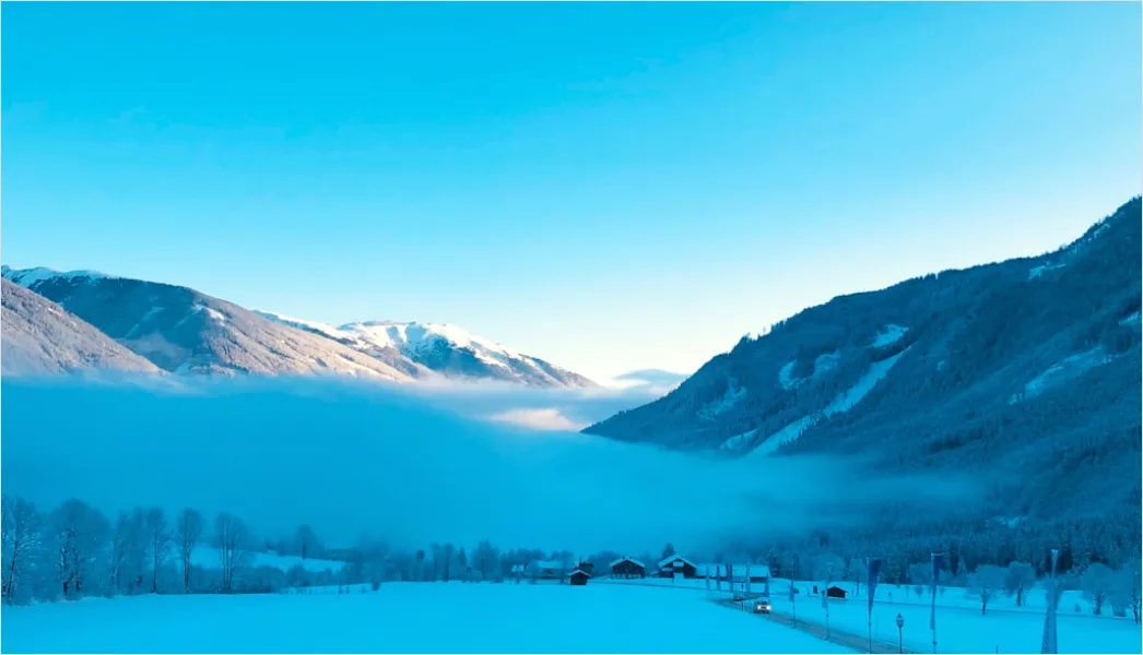 Sonnenaufgang Nebel Tal Dramatisch 5ee2