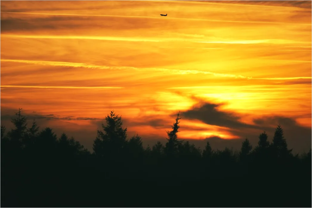 Detail Sonnenuntergang Golden Hour Landschaft Number 9