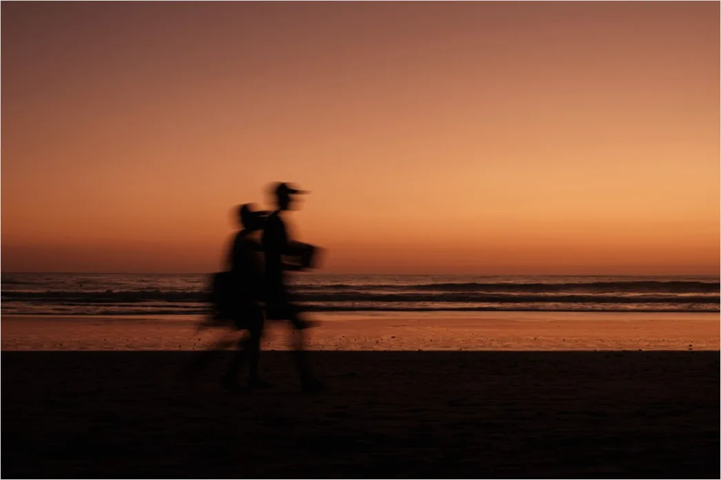 Detail Sonnenuntergang Strand Silhouette Romantisch Number 19