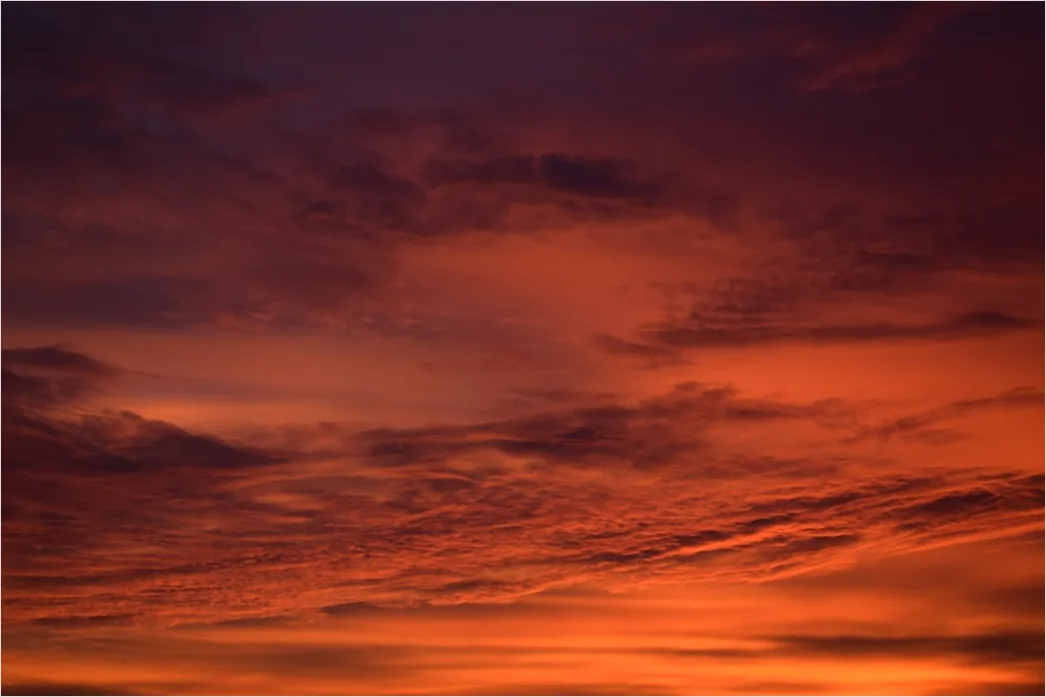 Detail Sonnenuntergang Wolken Farben Orange Lila Number 4