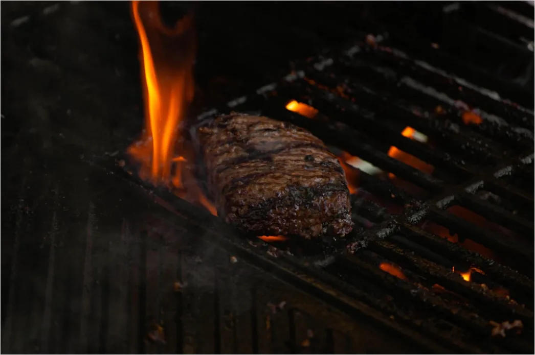 Detail Steak Grillen Nahaufnahme Zubereitung Number 16