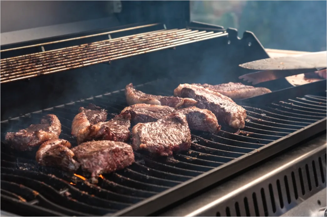 Detail Steak Grillen Nahaufnahme Zubereitung Number 18