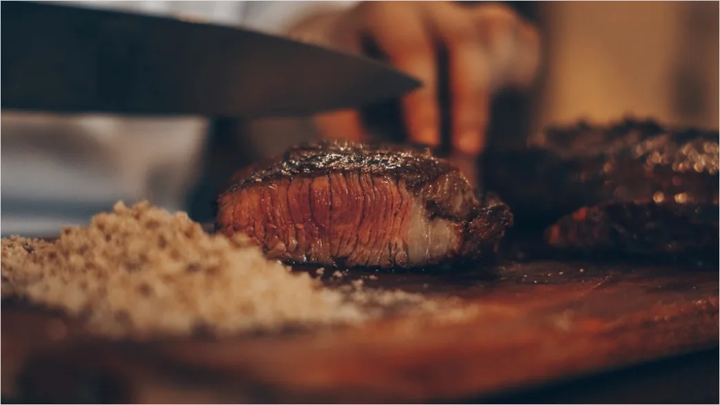 Detail Steak Grillen Nahaufnahme Zubereitung Number 5