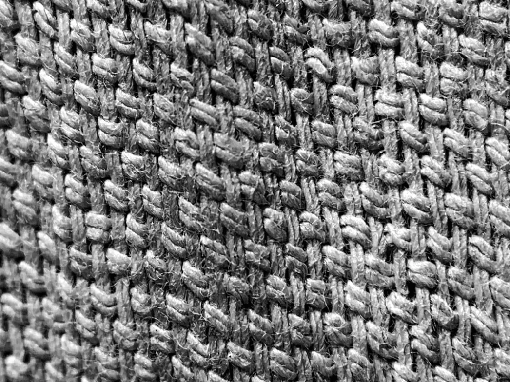 Detail Stoff Textur Makro Nahaufnahme Leinen Number 13