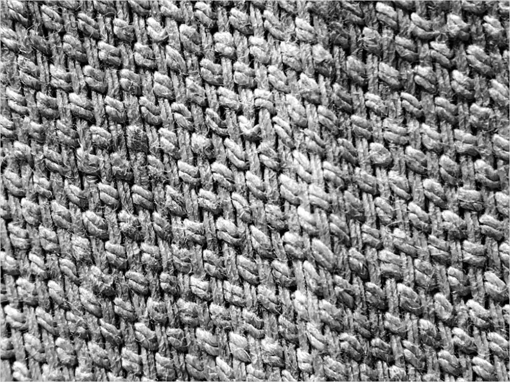 Detail Stoff Textur Makro Nahaufnahme Leinen Number 14
