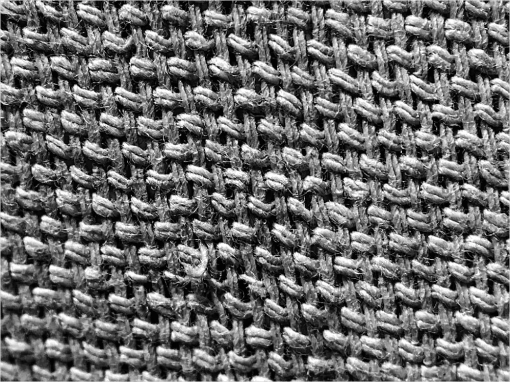 Detail Stoff Textur Makro Nahaufnahme Leinen Number 8
