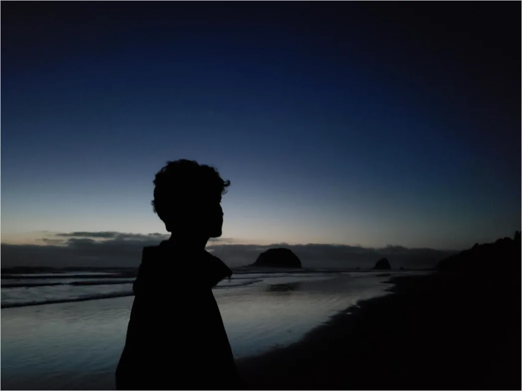 Detail Strand Abend Spaziergang Silhouette Number 4