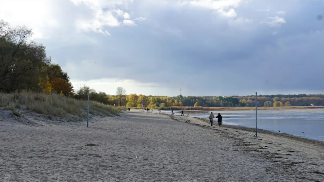 Strand Herbst Leer Stimmungsvoll 9572