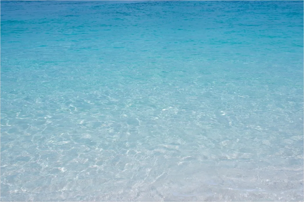 Detail Strand Weißer Sand Türkises Wasser Number 13