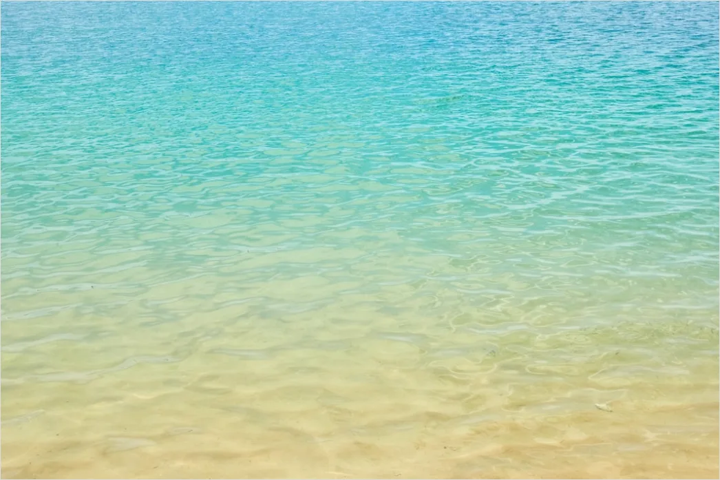 Detail Strand Weißer Sand Türkises Wasser Number 20