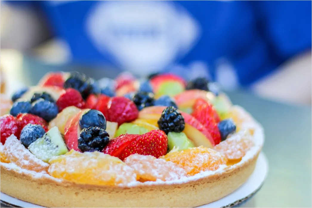 Tarte Obst Nahaufnahme Elegant 6438