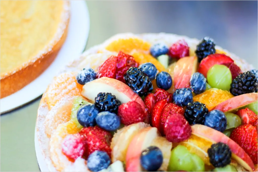 Detail Tarte Obst Nahaufnahme Elegant Number 19