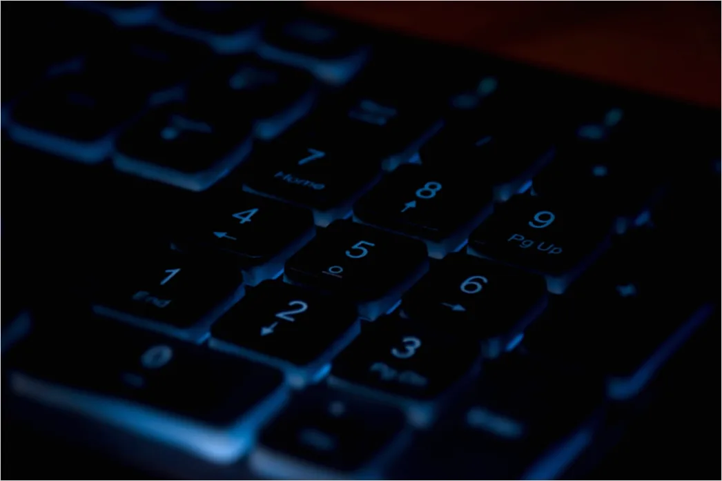 Tastatur Tasten Makro Nahaufnahme Beleuchtet C98c