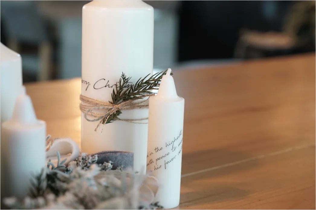Taufe Geschenke Tisch Dekoration Weiss A183