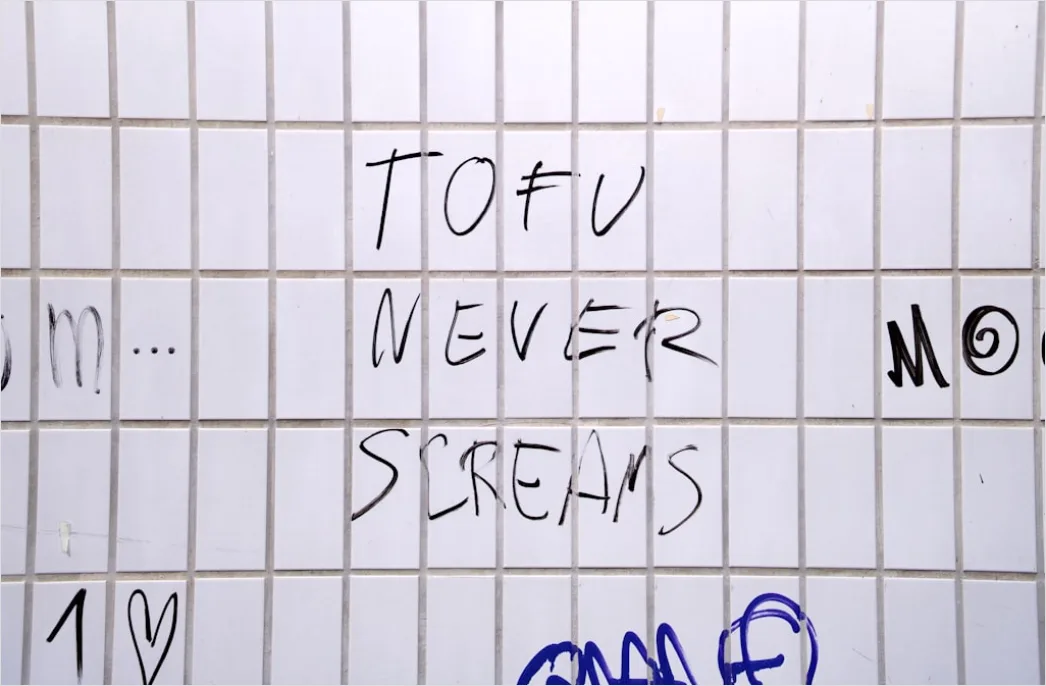 Detail Tofu Geröstet Schüssel Nahaufnahme Number 16
