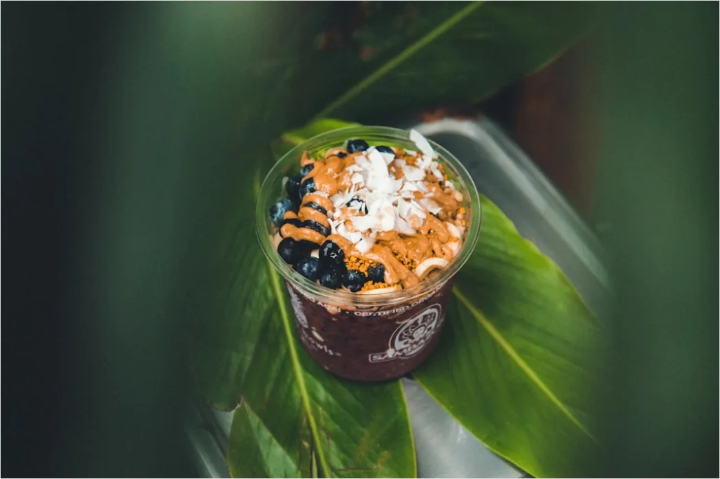 Detail Tropical Smoothie Bowl Bunt Draufsicht Number 4