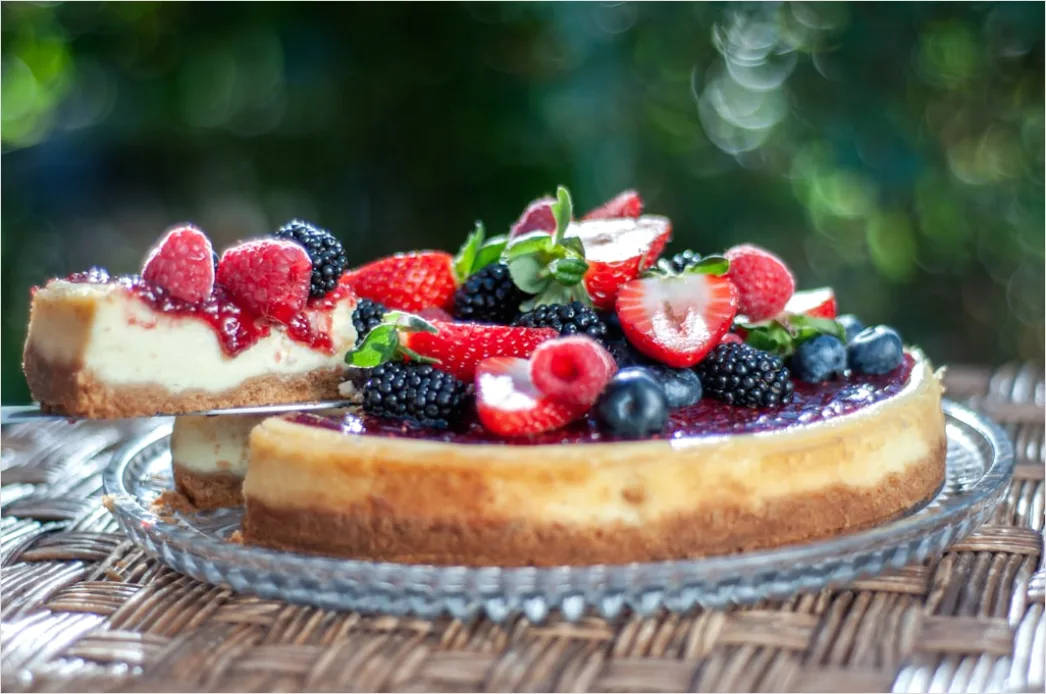 Detail Veganer Cheesecake Nahaufnahme Dessert Number 18