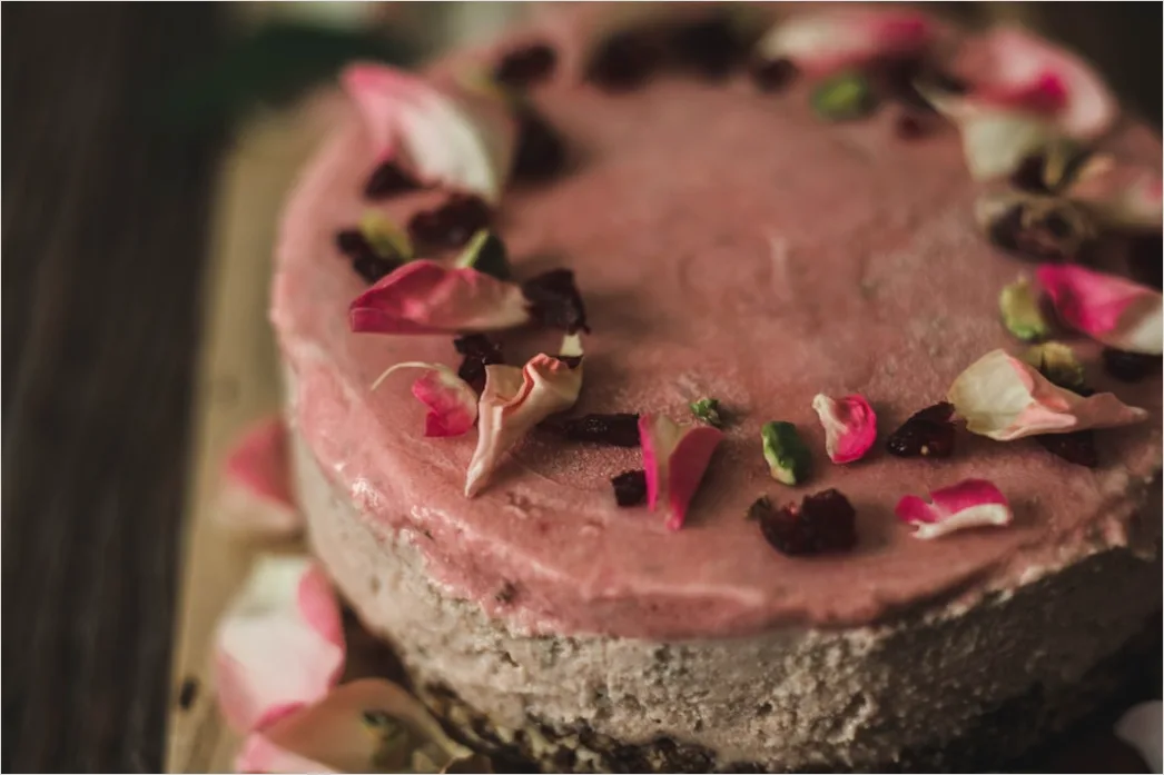 Detail Veganer Cheesecake Nahaufnahme Dessert Number 19