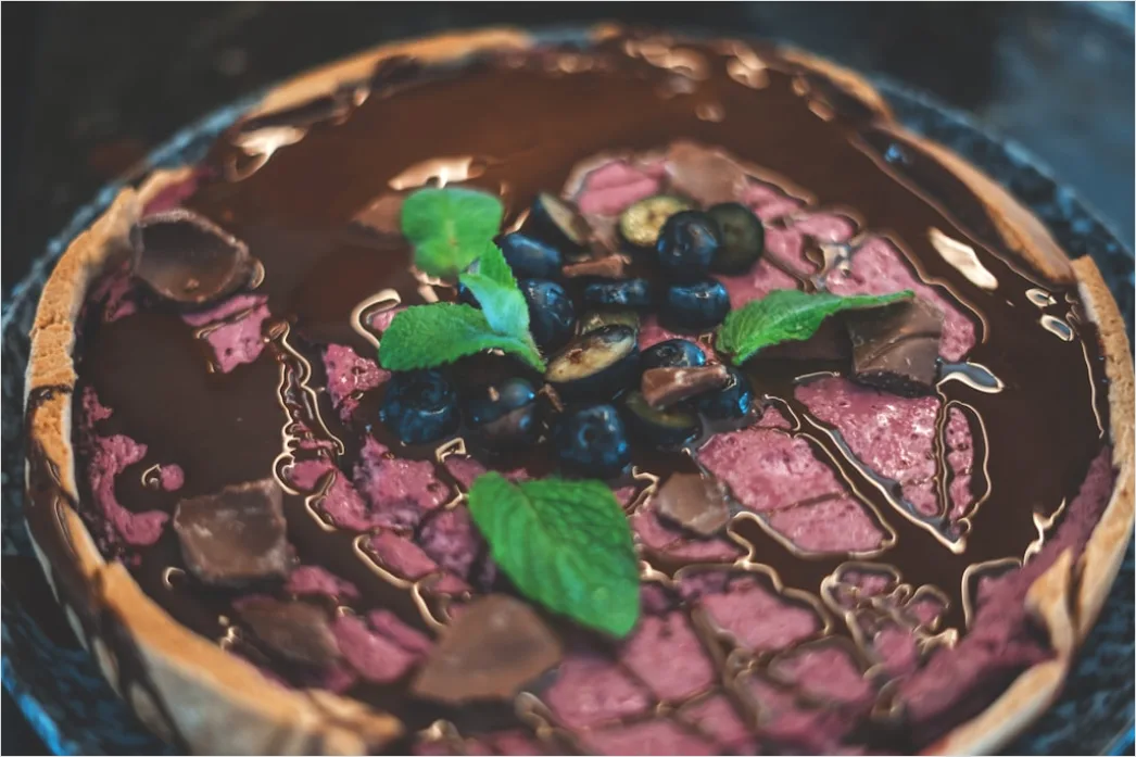 Detail Veganer Cheesecake Nahaufnahme Dessert Number 4