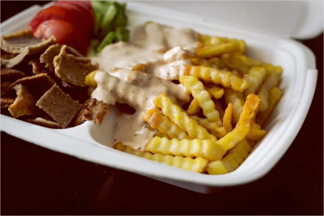 Detail Veganes Schnitzel Teller Nahaufnahme Number 17