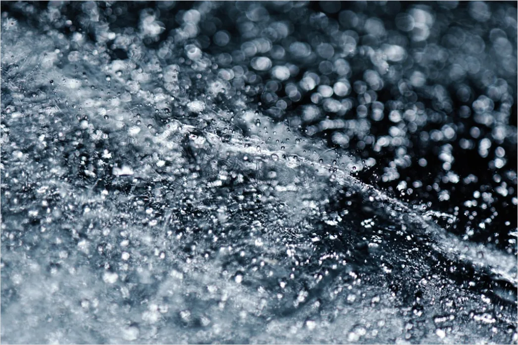 Detail Wasser Spritzer Makro Nahaufnahme High Speed Number 3