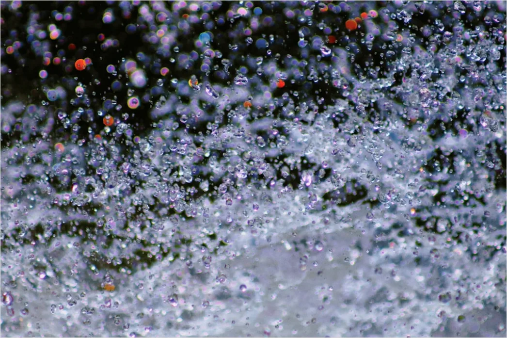 Detail Wasser Spritzer Makro Nahaufnahme High Speed Number 4