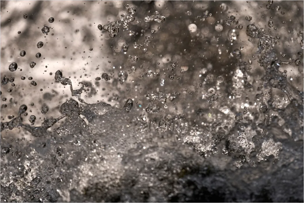 Detail Wasser Spritzer Makro Nahaufnahme High Speed Number 5