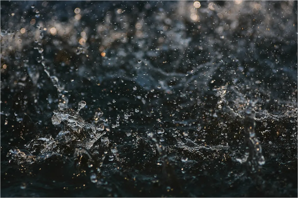 Detail Wasser Spritzer Makro Nahaufnahme High Speed Number 9