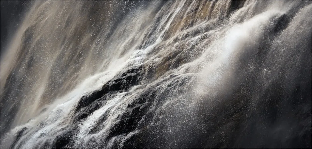Detail Wasserfall Langzeitbelichtung Nahaufnahme Number 12