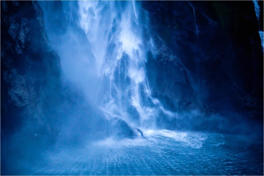 Detail Wasserfall Langzeitbelichtung Nahaufnahme Number 2