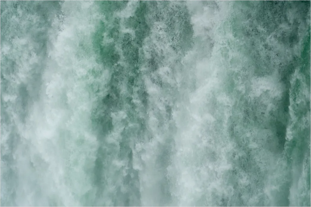 Detail Wasserfall Langzeitbelichtung Nahaufnahme Number 5