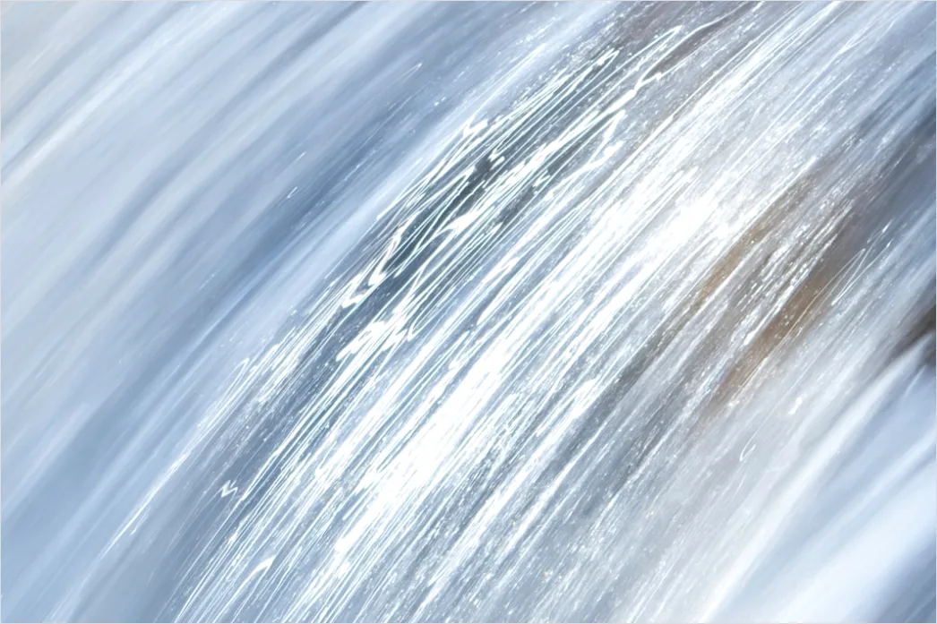 Detail Wasserfall Langzeitbelichtung Nahaufnahme Number 6