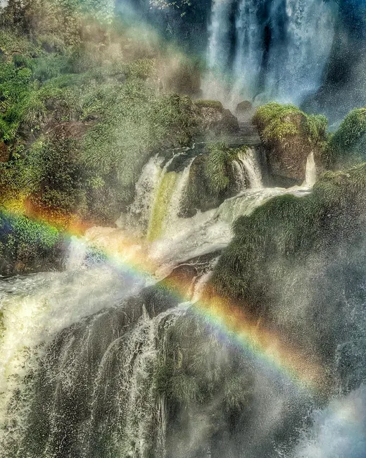 Detail Wasserfall Tropisch üppig Grün Nahaufnahme Number 16
