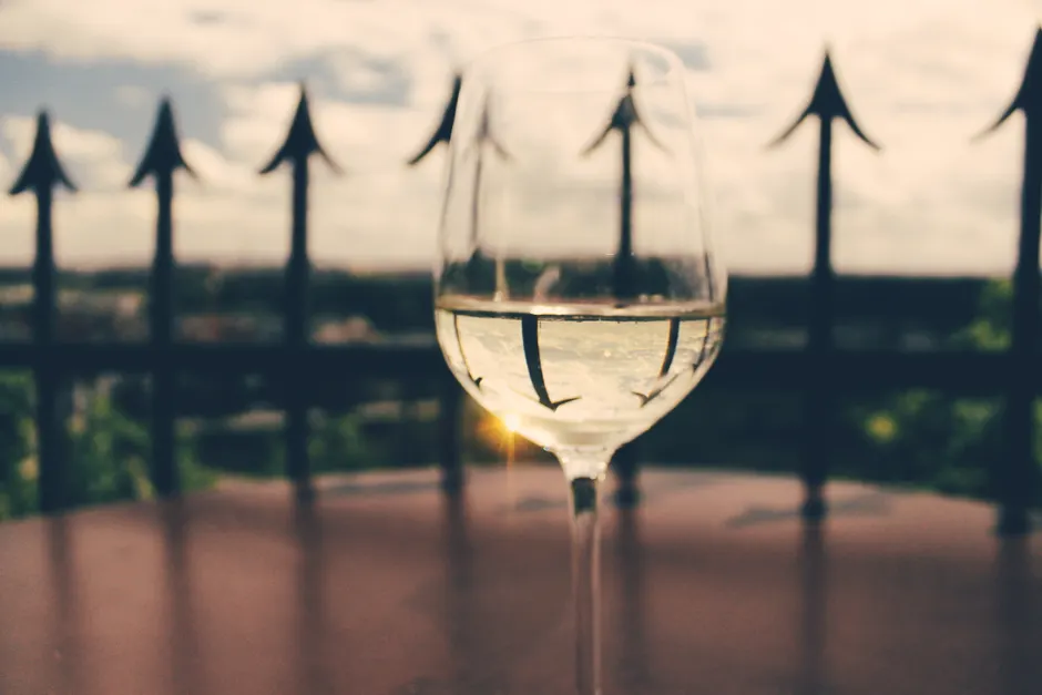 Detail Weißwein Glas Nahaufnahme Elegant Outdoor Number 14