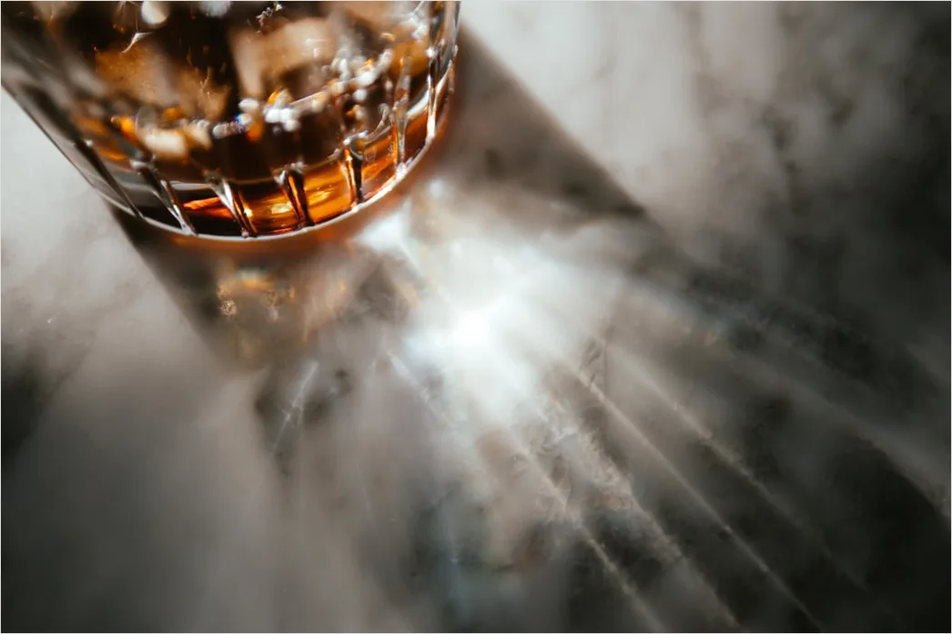 Detail Whisky Glas Eis Nahaufnahme Rustikal Number 11
