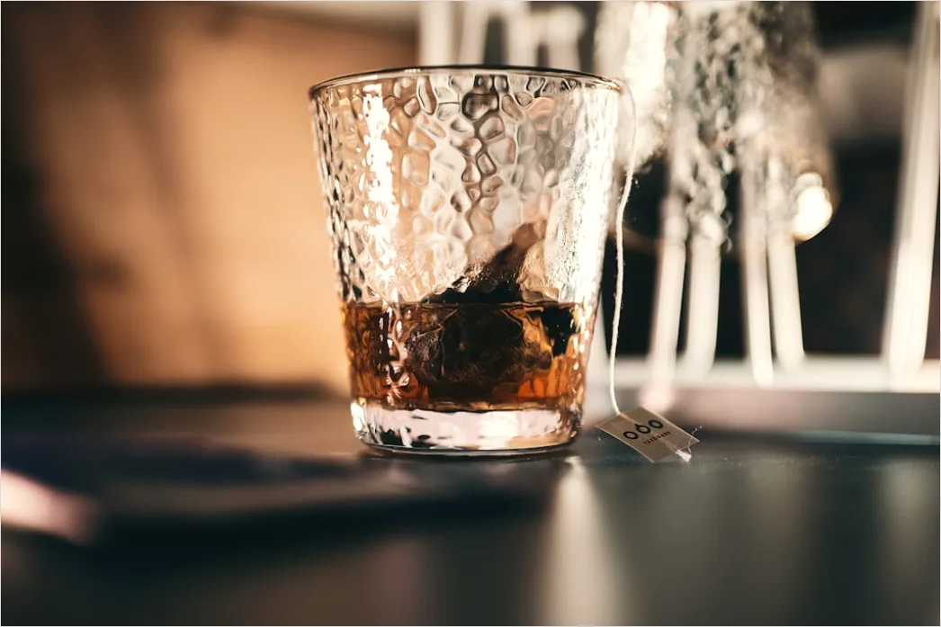 Detail Whisky Glas Eis Nahaufnahme Rustikal Number 15
