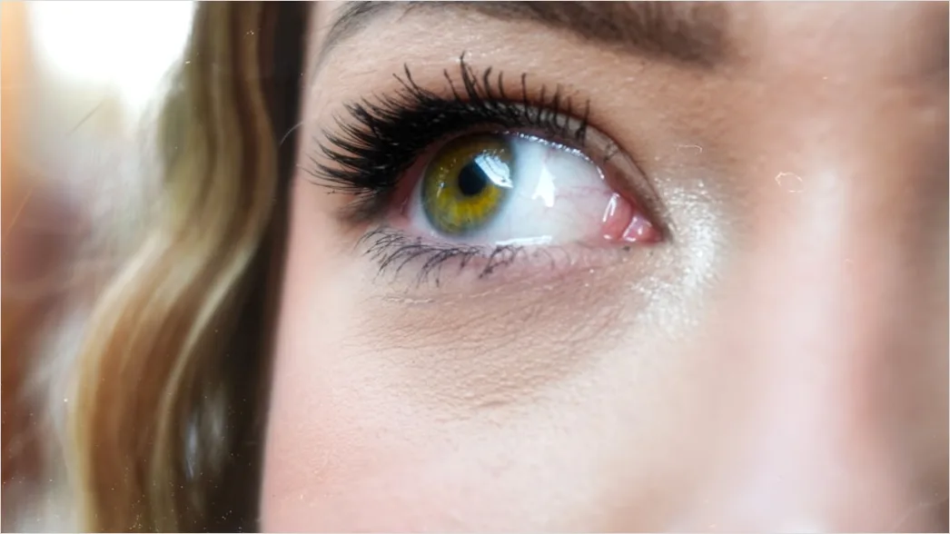 Detail Wimpern Makro Nahaufnahme Mascara Detail Number 10