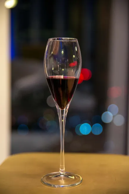 Detail Wine Glas Rotwein Nahaufnahme Bokeh Number 11