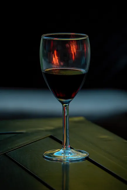 Detail Wine Glas Rotwein Nahaufnahme Bokeh Number 12