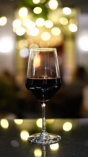 Detail Wine Glas Rotwein Nahaufnahme Bokeh Number 15