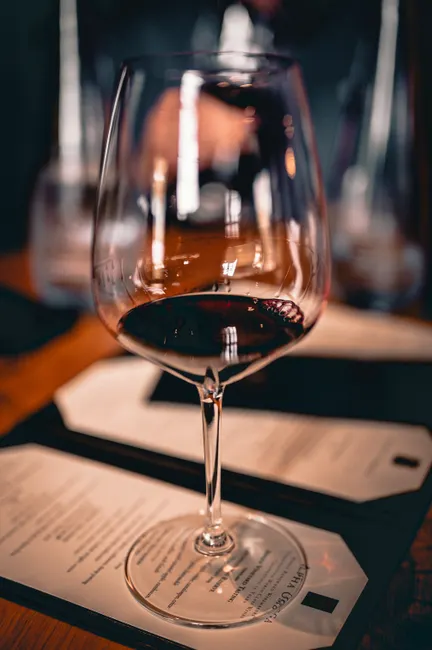 Detail Wine Glas Rotwein Nahaufnahme Bokeh Number 17