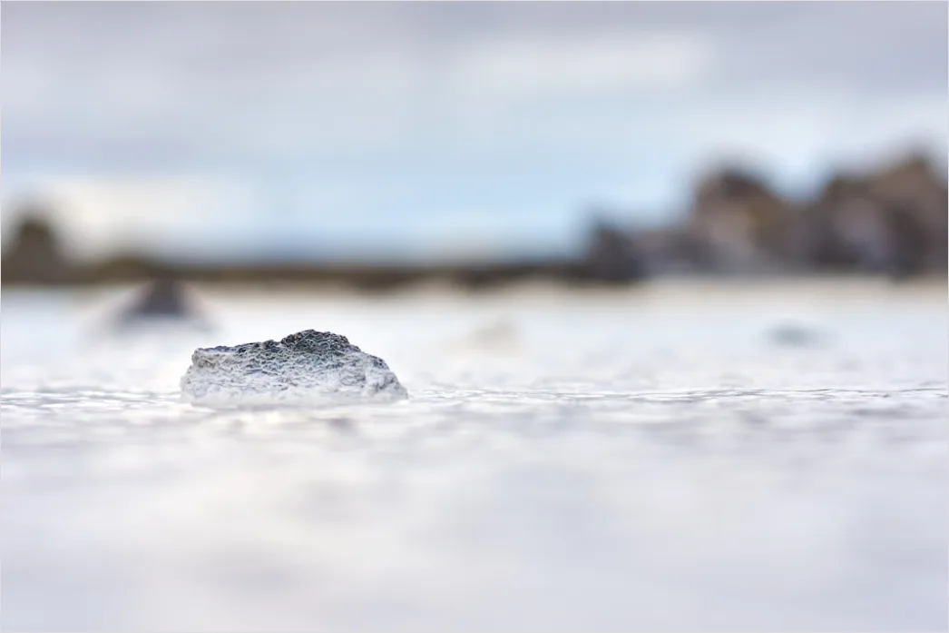 Detail Winter Eis See Frost Kristalle Nahaufnahme Number 3