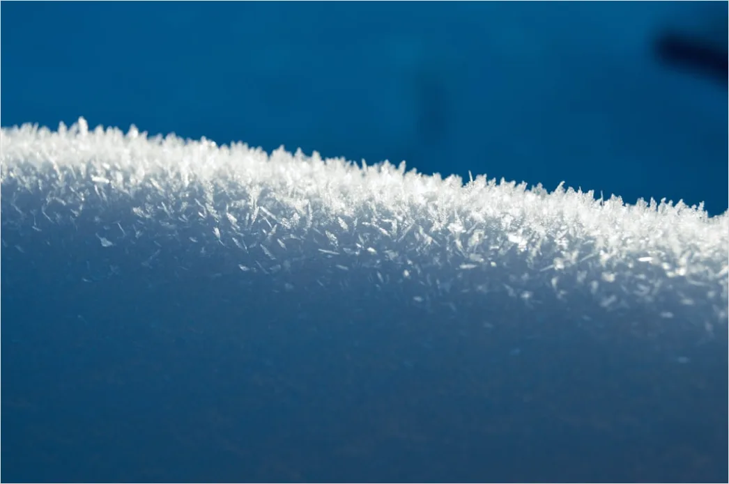 Detail Winter Eis See Frost Kristalle Nahaufnahme Number 5