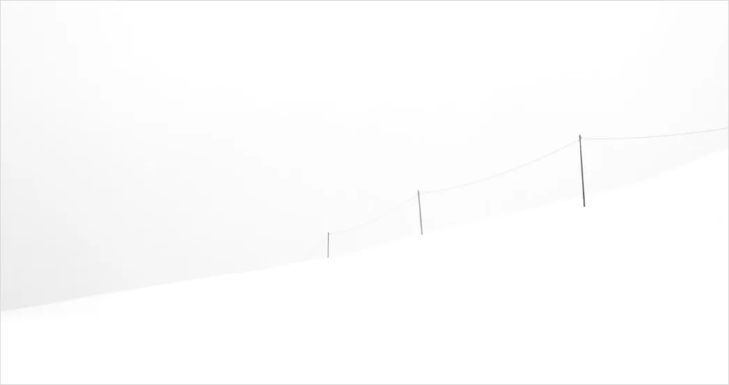 Detail Winter Schnee Stille Landschaft Minimalistisch Number 16