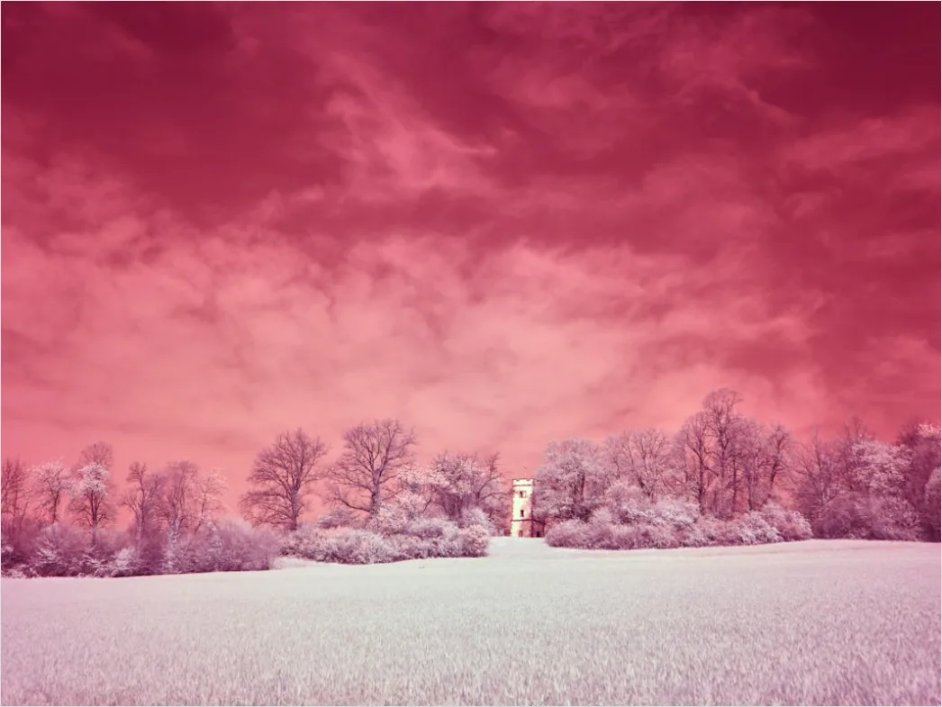 Detail Winter Schneesturm Dramatisch Landschaft Number 10