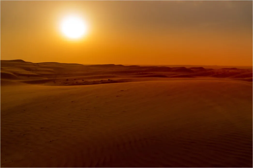 Detail Wüste Sanddünen Sonnenuntergang Schatten Number 15
