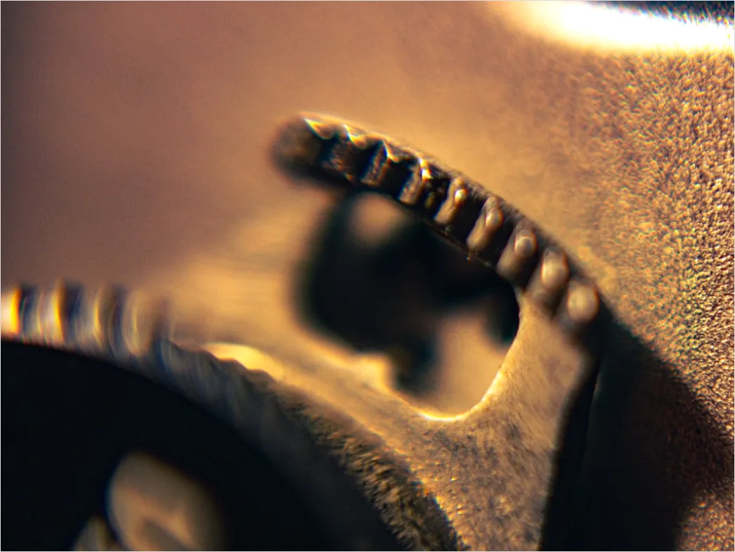 Detail Zahnrad Makro Nahaufnahme Mechanik Number 2